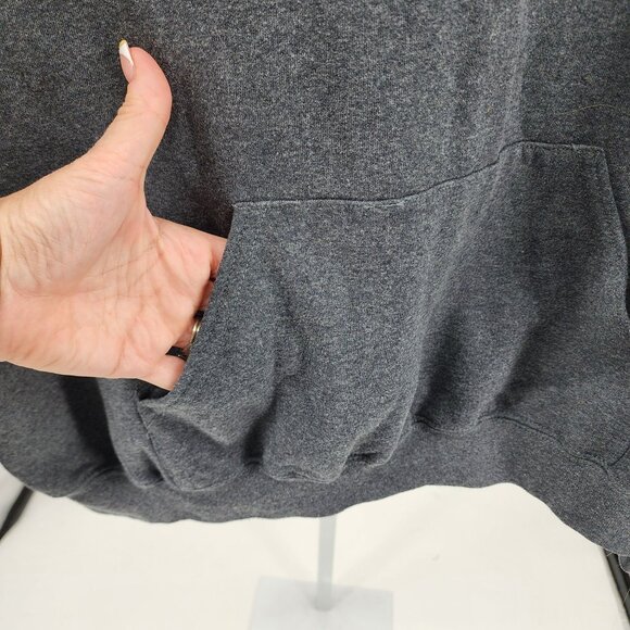 Richie Rich Pullover Hoodie Character Print Kangaroo Pocket Gray Nwot - Picture 3 of 7